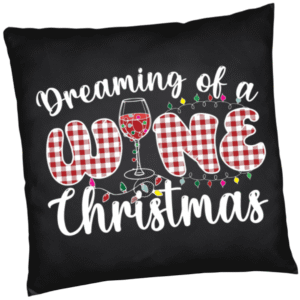 Μαξιλάρι μαύρο Χριστουγεννιάτικο