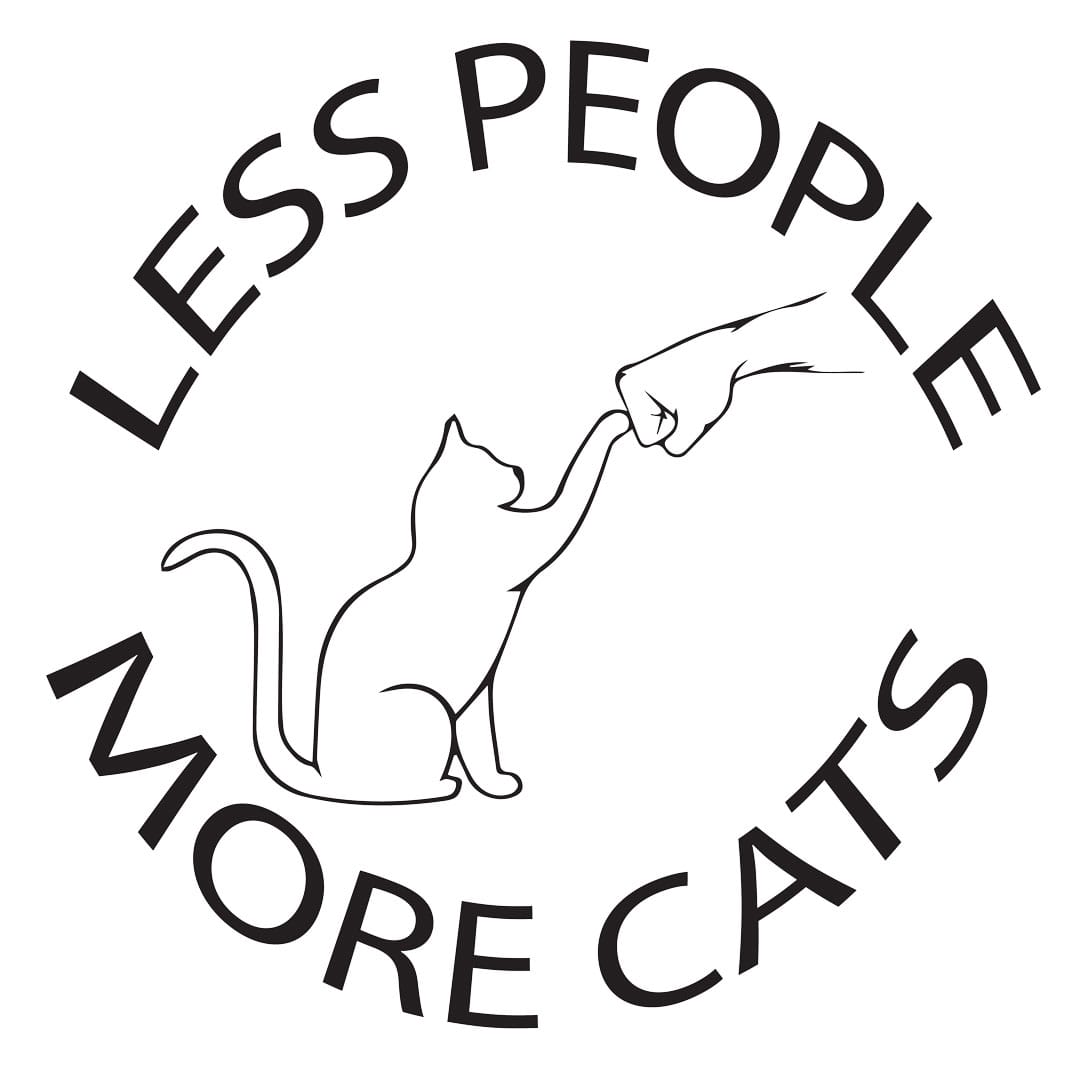 Αυτοκόλλητα Pet Αυτοκινήτου και βιτρίνας - Less People More Cats ...