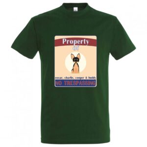 Ψηφιακή Εκτύπωση σε Μπλούζα T-Shirt - Property Of Oscar Charlie Cooper Buddy