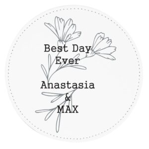 Σουβέρ Προσωπ/να Σε Διάφορα Υλικά - Αναστασία & Max