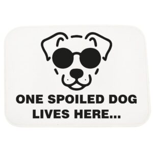 Πατάκι Εσωτερικού Χώρου - One Spoiled Dog Lives Here