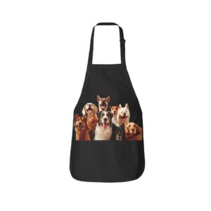 Κομψή Επαγγελματική Ποδιά με Κέντημα – Custom