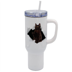 Φτιάξε τον δικό σου Θερμός Ροφημάτων 1200ml Ανοξείδωτο - Cat Lover