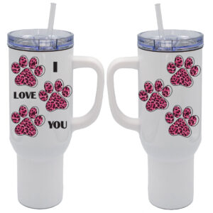 Φτιάξε τον δικό σου Θερμός Ροφημάτων 1200ml Ανοξείδωτο - I Love You