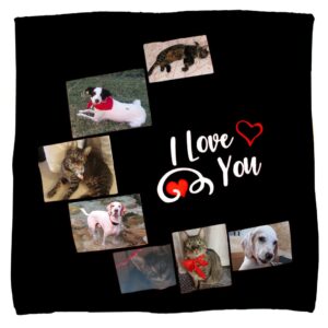 Μαξιλαράκια με Φωτογραφία κατοικίδια - I Love You