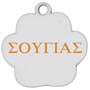 Ταυτότητες Κατοικίδιων Προσωπ/νες - Σουγιάς