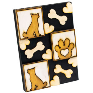 Κορνίζα Ξύλινη - Dog Lover