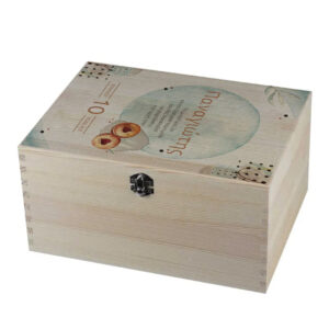 Πολυτελές Ξύλινο Κουτί για Βαπτιστικά Ρούχα