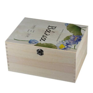 Πολυτελές Ξύλινο Κουτί για Βαπτιστικά Ρούχα