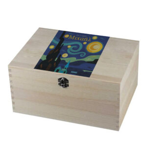 Πολυτελές Ξύλινο Κουτί για Βαπτιστικά Ρούχα