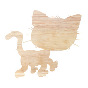 Κορνίζα Ξύλινη - Cat Lover