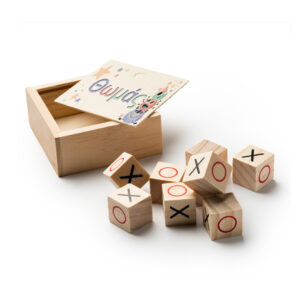 Ξύλινη Τρίλιζα με Όνομα σε Κουτί