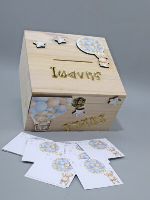 Κουτί Ευχών Για Βάπτιση