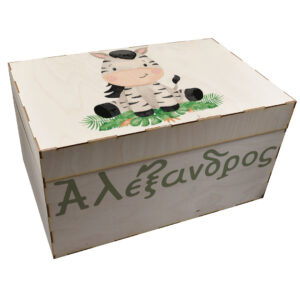 Πολυτελές Ξύλινο Κουτί για Βαπτιστικά Ρούχα