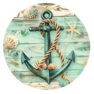 Σουβέρ Στρόγγυλο με εκτύπωση πολύχρωμου σχεδίου