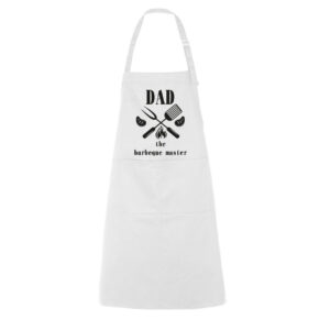Επαγγελματική Ποδιά με Τσέπη & Κέντημα – Custom Apron