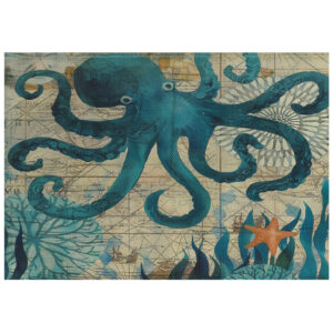 Σουπλά με εκτύπωση πολύχρωμου σχεδίου