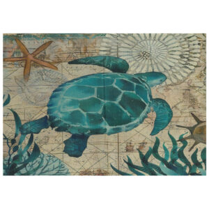 Σουπλά με εκτύπωση πολύχρωμου σχεδίου