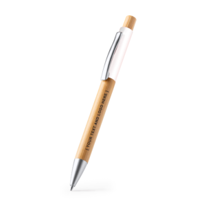 Bamboo Eco Pen με Εκτύπωση Προσ/μένο - "Be The Light"