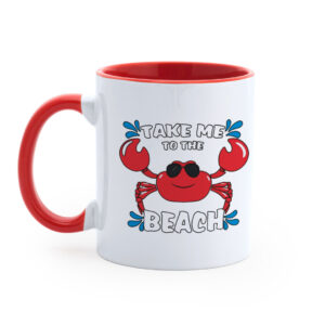 Κούπα Κεραμική  Εξατομικευμένη– "Take Me To The Beach"