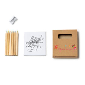 Οικολογικό Σετ Ζωγραφικής με Ξυλομπογιές – Δώρο Πάρτυ