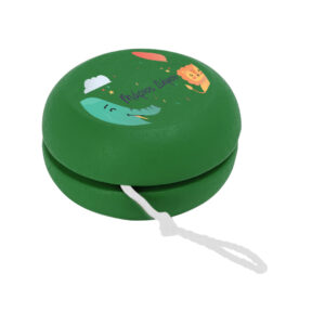 Ξύλινο Γιο-Γιο με Εκτύπωση – Custom Retro Toy