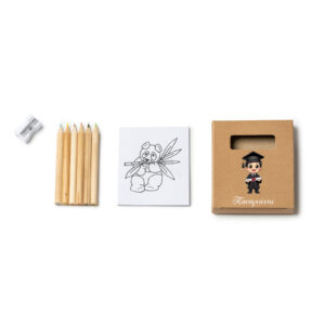 Οικολογικό Σετ Ζωγραφικής με Ξυλομπογιές – Δώρο Πάρτυ