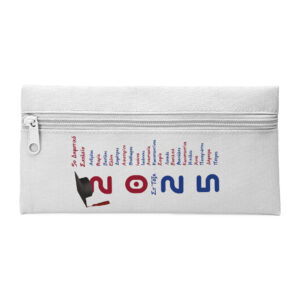 Υφασμάτινη Κασετίνα με Όνομα & Φερμουάρ – Σχολικό Δώρο