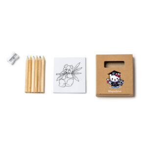 Οικολογικό Σετ Ζωγραφικής με Ξυλομπογιές – Δώρο Πάρτυ