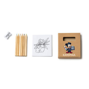 Οικολογικό Σετ Ζωγραφικής με Ξυλομπογιές – Δώρο Πάρτυ