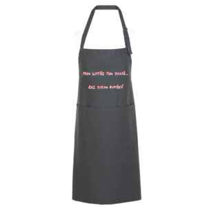 Επαγγελματική Ποδιά με Τσέπη & Κέντημα – Custom Apron