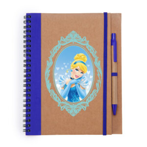 Οικολογικό Τετράδιο Kraft με Στυλό & Όνομα – Σετ Δώρου