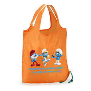 Πτυσσόμενη Τσάντα με Προσωποποίηση – Eco Bag Ψώνια
