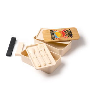 Lunch Box με Προσωποποίηση – Φαγητ/χείο με Μαχαιροπίρουνα