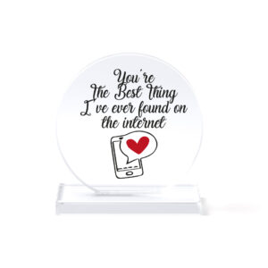 Γυάλινη Κορνίζα με Βάση – Πολυτελές Δώρο Υψηλής Αισθητικής