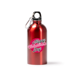 Παγούρι από Ανοξείδ. Ατσάλι– Γυαλιστερό Φινίρισμα & Καραμπίνερ