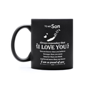 Προσωποποιημένη Κούπα Δώρο Αγίου Βαλεντίνου “To My Son”