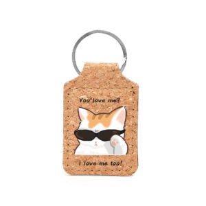 Προσωποποιημένο Μπρελόκ από Φελλό - Οικολογικά Δώρα