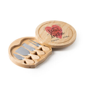 Σετ Σερβιρίσματος  Τυριών Με Χάραξη - Πολυτελή Δώρα Κουζίνας