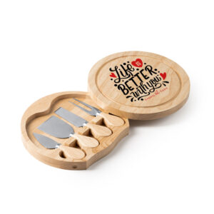 Σετ Σερβιρίσματος  Τυριών Με Χάραξη - Πολυτελή Δώρα Κουζίνας