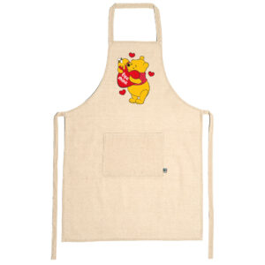 Ποδιά Δώρο Με Όνομα -  Αγ. Βαλεντίνου Οικολογική Από Bαμβάκι