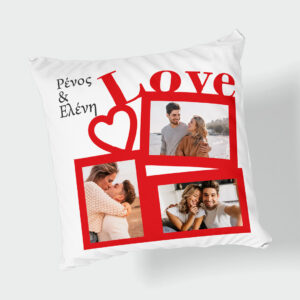 Προσωποποιημένο Μαξιλάρι Με Φωτογραφία Και Όνομα