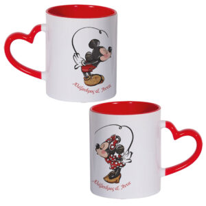 Σετ Κούπες Αγ. Βαλεντίνου “Mickey & Minnie” – Προσωπ/ση & Χιούμορ