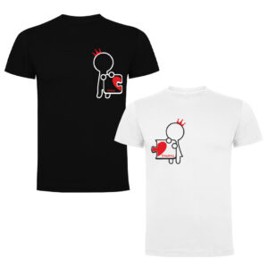 Μπλούζα Αγάπης με Εκτύπωση - Ρομαντικό Δώρο - Σετ