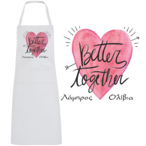 Exclusive Love Edition Ποδιά Αγ. Βαλεντίνου - Better Together