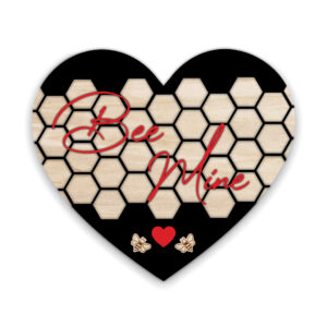 Προσωποποιημένο Διακοσμητικό «Bee Mine» - Ξύλο και Plexiglass