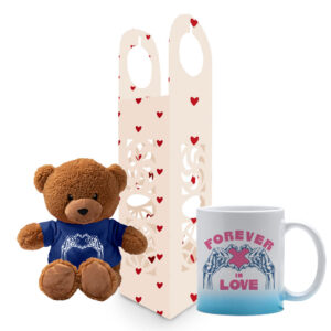 Προσωποποιημένο Σετ Δώρου σε Πολυτελή Θήκη Με Καρδιές