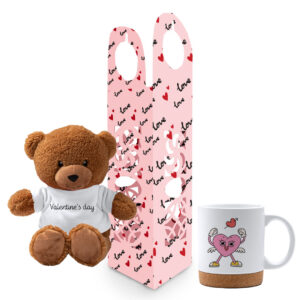 Προσωποποιημένο Σετ Δώρου σε Πολυτελή Θήκη Με Καρδιές