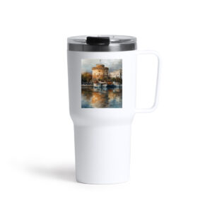 Θερμός Ποτήρι με Χερούλι – Custom Travel Mug