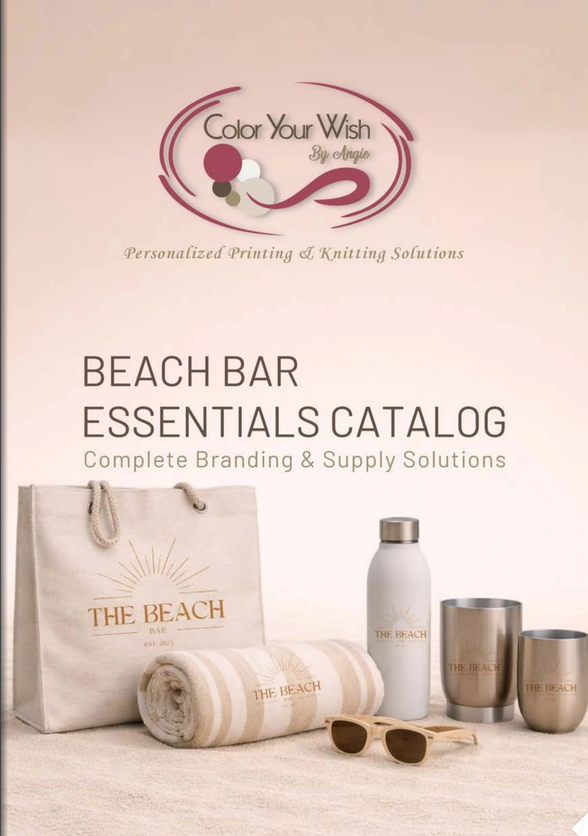 Κατάλογος B2B Προσωποιημένων πρϊόντων για Beach Bars